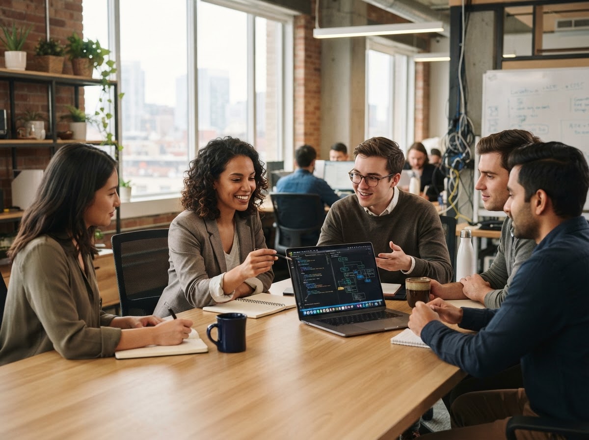 Lucentrixio — il team al lavoro sull'analisi dei dati finanziari